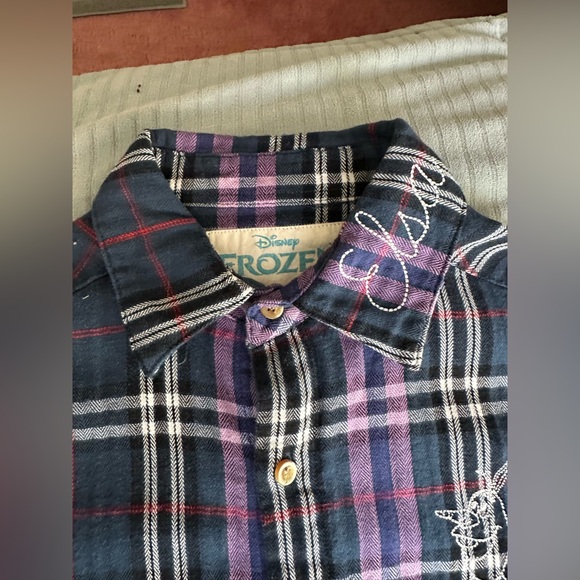 Disney Frozen- let it go Flannel - Picture 7 of 9